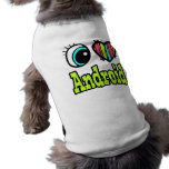 Bright Eye Heart I Love Android Pet Clothing