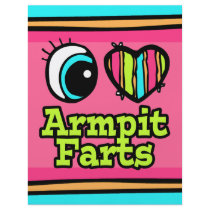 Bright Eye Heart I Love Armpit Farts Full Color Flyer