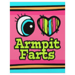 Bright Eye Heart I Love Armpit Farts flyers