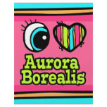Bright Eye Heart I Love Aurora Borealis flyers