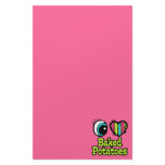 Bright Eye Heart I Love Baked Potatoes Stationery Paper