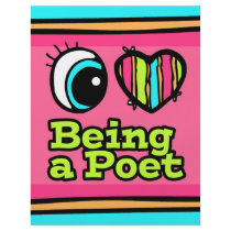 Bright Eye Heart I Love Being a Poet Personalized Flyer
