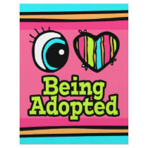 Bright Eye Heart I Love Being Adopted Full Color Flyer