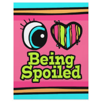 Bright Eye Heart I Love Being Spoiled Personalized Flyer