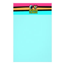 Bright Eye Heart I Love Believing In Santa Custom Stationery