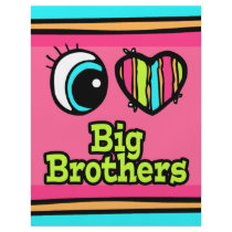 Bright Eye Heart I Love Big Brothers Full Color Flyer