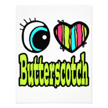 Bright Eye Heart I Love Butterscotch Announcement