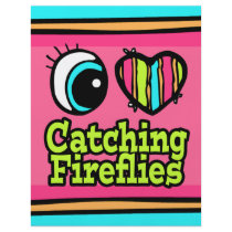 Bright Eye Heart I Love Catching Fireflies Flyers