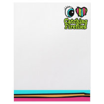 Bright Eye Heart I Love Catching Fireflies Custom Letterhead