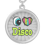 Bright Eye Heart I Love Disco Custom Jewelry