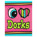 Bright Eye Heart I Love Dorks flyers