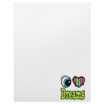 Bright Eye Heart I Love Dreams Letterhead