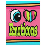 Bright Eye Heart I Love Emoticons Flyer