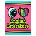 Bright Eye Heart I Love English Literature Personalized Flyer