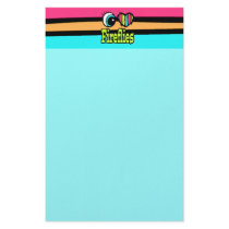 Bright Eye Heart I Love Fireflies Stationery