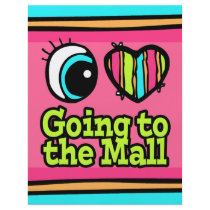 Bright Eye Heart I Love Going to the Mall Personalized Flyer