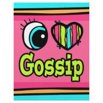 Bright Eye Heart I Love Gossip Personalized Flyer