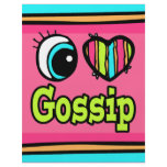 Bright Eye Heart I Love Gossip Personalized Flyer