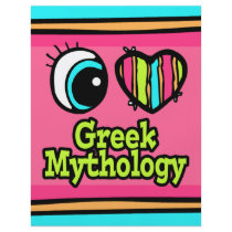 Bright Eye Heart I Love Greek Mythology Flyer