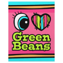 Bright Eye Heart I Love Green Beans Personalized Flyer
