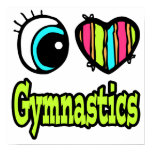 Bright Eye Heart I Love Gymnastics posters