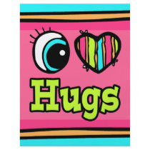 Bright Eye Heart I Love Hugs Full Color Flyer