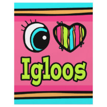 Bright Eye Heart I Love Igloos Full Color Flyer