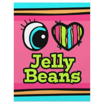 Bright Eye Heart I Love Jelly Beans Full Color Flyer