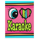 Bright Eye Heart I Love Karaoke flyers