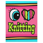 Bright Eye Heart I Love Knitting flyers