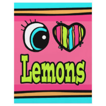 Bright Eye Heart I Love Lemons Flyers