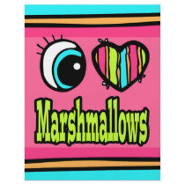 Bright Eye Heart I Love Marshmallows Flyers