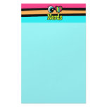 Bright Eye Heart I Love Nerds Stationery