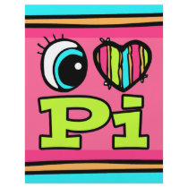 Bright Eye Heart I Love Pi Full Color Flyer