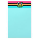 Bright Eye Heart I Love Pluto Stationery Design
