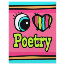 Bright Eye Heart I Love Poetry Full Color Flyer