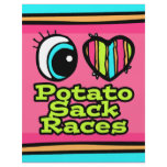Bright Eye Heart I Love Potato Sack Races flyers