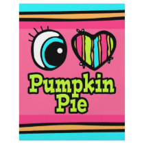 Bright Eye Heart I Love Pumpkin Pie Personalized Flyer