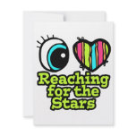 Bright Eye Heart I Love Reaching for the Stars Custom Invitation