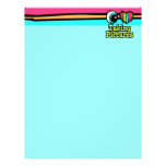 Bright Eye Heart I Love Taking Pictures Letterhead Design