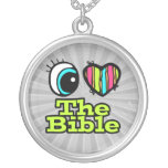 Bright Eye Heart I Love The Bible Custom Necklace