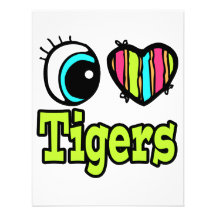 Bright Eye Heart I Love Tigers Announcement