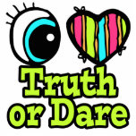 Bright Eye Heart I Love Truth or Dare Photo Cutout