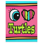 Bright Eye Heart I Love Turtles flyers
