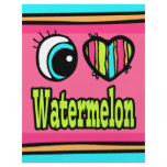 Bright Eye Heart I Love Watermelon Full Color Flyer