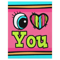 Bright Eye Heart I Love You Full Color Flyer