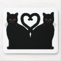 Bright Eyes Heart mousepads