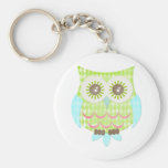 Bright Eyes Owl Key Chains