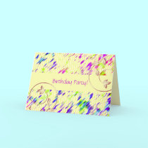 Bright & Festive Birthday Party Invitation! cards