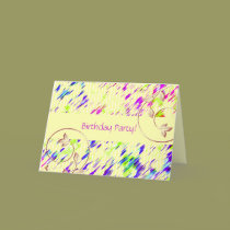 Bright & Festive Birthday Party Invitation! cards